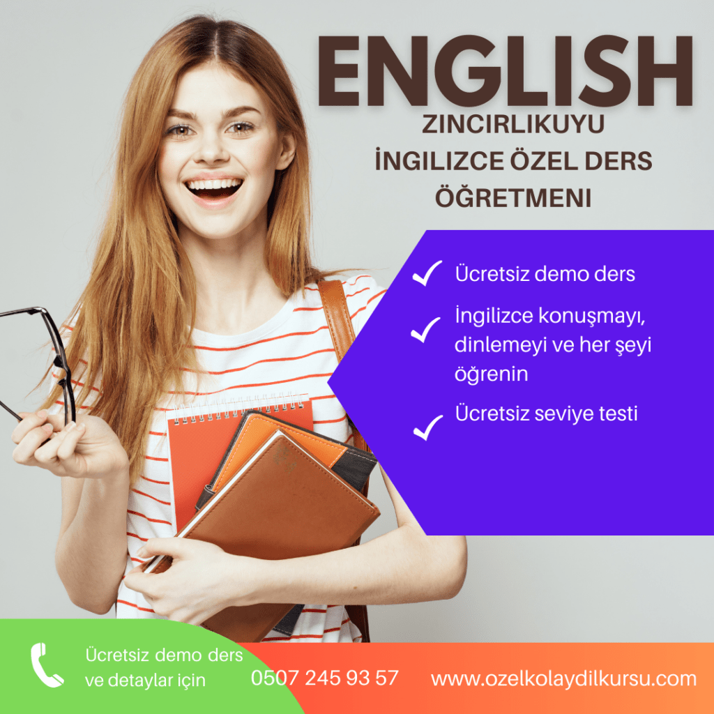 Zincirlikuyu İngilizce Özel Ders Öğretmeni